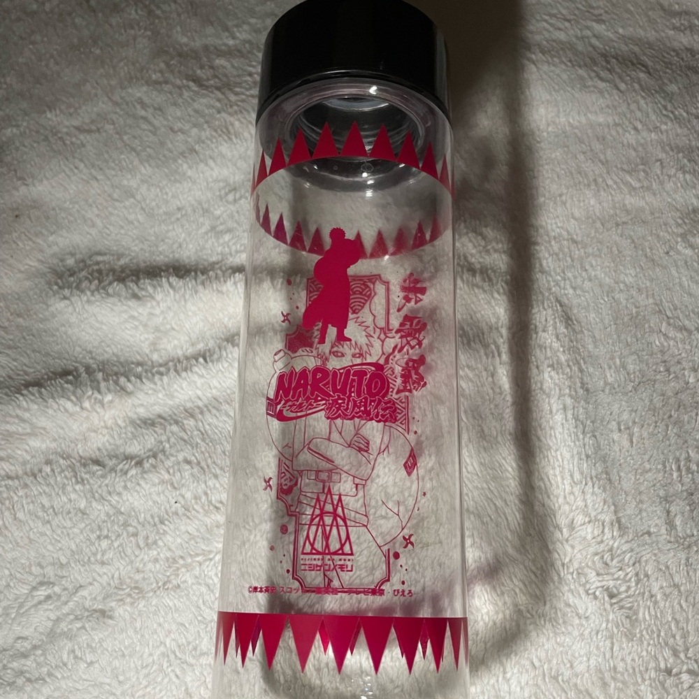 Exclusive Gaara Water Bottle from Naruto x Boruto Theme Park Awaiji Japan